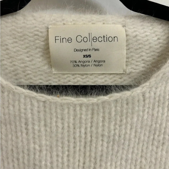 Fine Collection crop sweater size XS/S - Picture 3 of 4